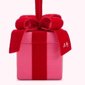 Hot Pink Moire Clutch Purse